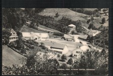 AERIAL VIEW of PITTMAN CENTER (Near GATLINBURG), TN * UNPOSTED VINTAGE 1940s