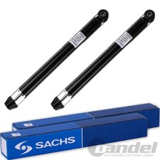 2x SACHS GASDRUCK STOßDÄMPFER HINTERACHSE passend für FORD FUSION (JU) 1.25-1.6