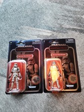 2 X Carbonized Remnant Stormtrooper Star Wars Kenner Vintage Collection MOC