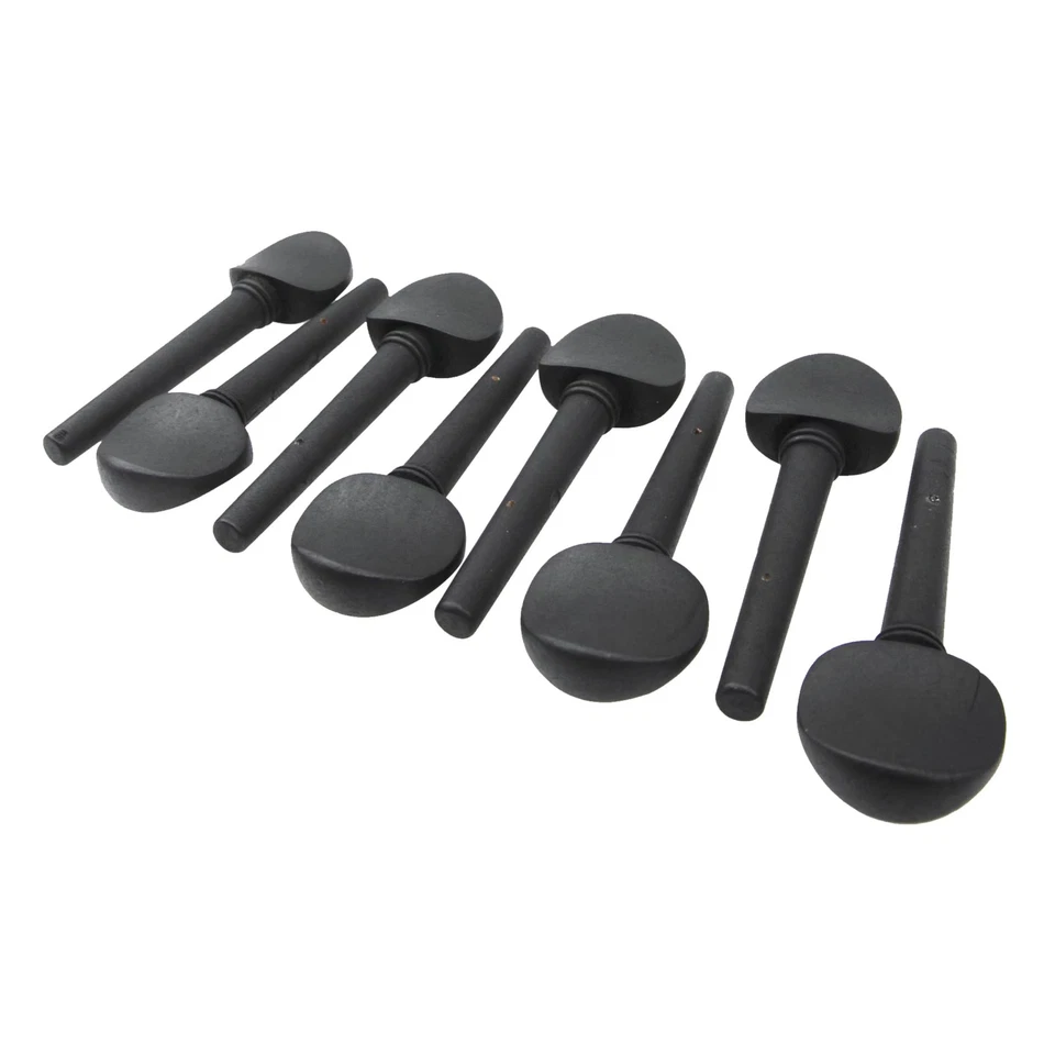 8Pcs 4/4 Wooden Cello Tuning Tuner Pegs With Predrilled Compatible with Cello... - Изображение 3 из 4