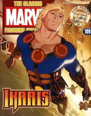 Classic Marvel Figurine Collection Eaglemoss 2010 Statue #109 Ikaris Mag Only