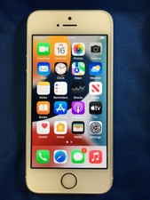 Apple iPhone SE (1st Gen) Fully Unlocked Silver 64GB A1662 *No Touch ID* (q2v)