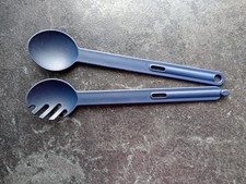 Tupperware Combinette, Salatbesteck ,rar, indigo, neuwertig
