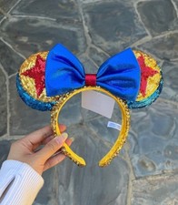 Tokyo Disney Pixar Luxo Ball Playtime Sequins Minnie Ears Headband