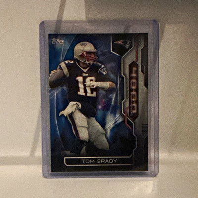 Topps 2015 Tom Brady 4000 yd. Club Insert #4KYC-TB New England Patriots