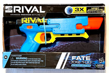 NERF Rival Fate XXII-100 Spring Action Toy Blaster with 3 Accu Rounds - New