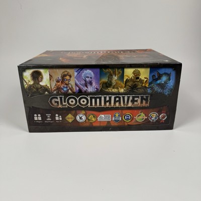 Gloomhaven Board Game Open Box CIB NEVER PLAYED Unpunched Renewable Sticker Pak