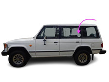 Fits: 89-1991 Mitsubishi Montero 4D Suv Driver Rear Left Vent Window Glass/Clear