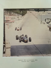 Jarrotts Motor Racing Tradition Graham Hill 1966 Monaco BRM Ferrari  photograph