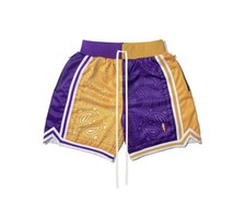  LARGE Collect And Select Basketball Paisley LAKERS Shorts BRAND NEW 