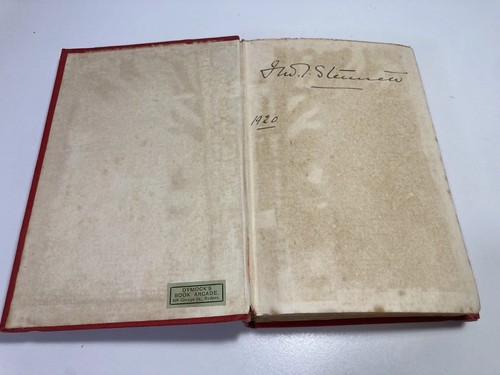 WW1/ Letters and Diary of Alan Seeger / 1st Edition 1917/ American poet & artist - Bild 3 von 9