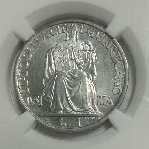 NGC 1942 IV Vatican Lira MS 66 / 45