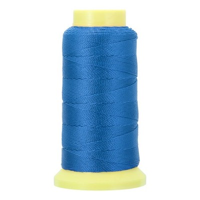 Bonded Thread, 1 mm 190 Yards Polyester Sewing Cord for Tassels, Blue