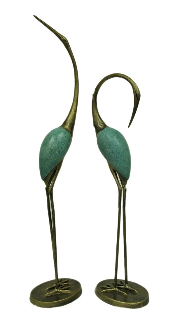 SPI Home Cranes Garden Statue