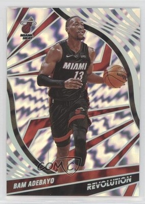 2021-22 Panini Revolution Asia Holo Silver 51/99 Bam Adebayo #49 h8k