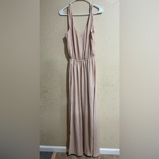 Show me Your Mumu SMYM Kendall Dusty blush maxi dress NEW XL