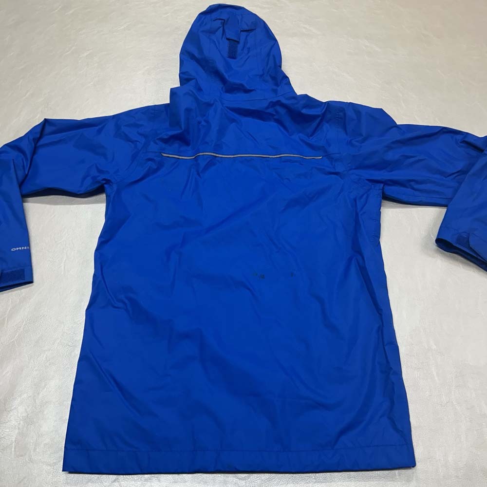 Columbia Rain Jacket Boys Rain Coat Size Medium Blue Coat | eBay
