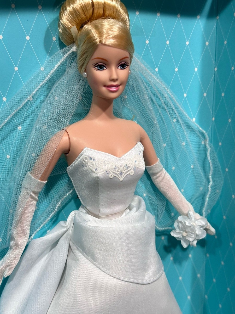 Barbie ~ Wedding Wishes Bride w Platinum Blonde Hair 💐 NRFB