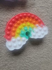 Most Viral Kids rainbow Pop It Bag With Strap