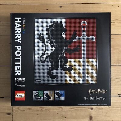 Potter Art Lego Set 31201 LEGO Art: Harry Potter Hogwarts Crests