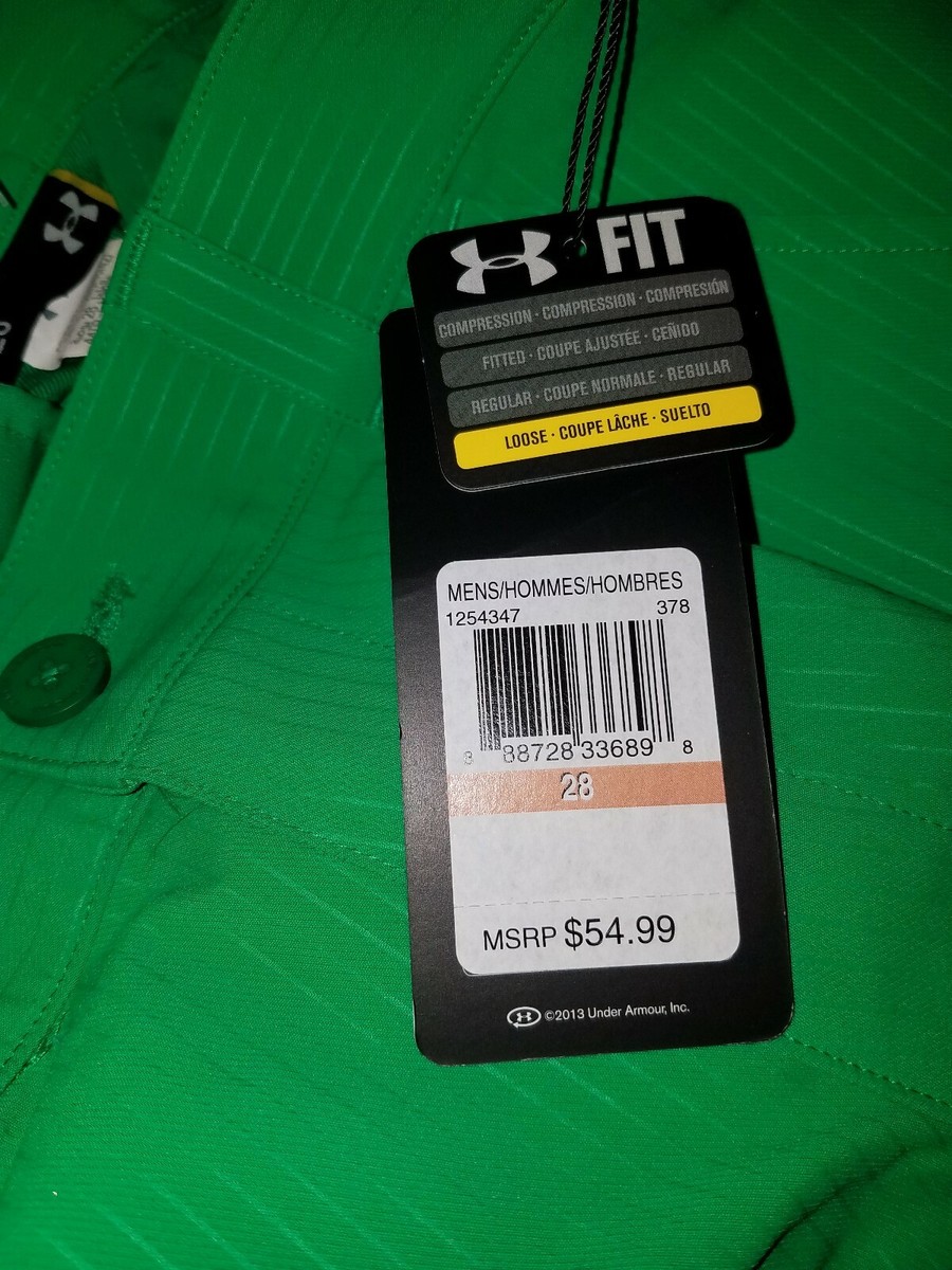 under armour golf shorts size 28