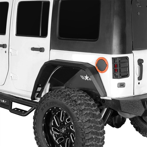 Textured Steel Rear Fender Flares Wheel Liners For 2007-2018 Jeep Wrangler JK - Bild 4 von 16