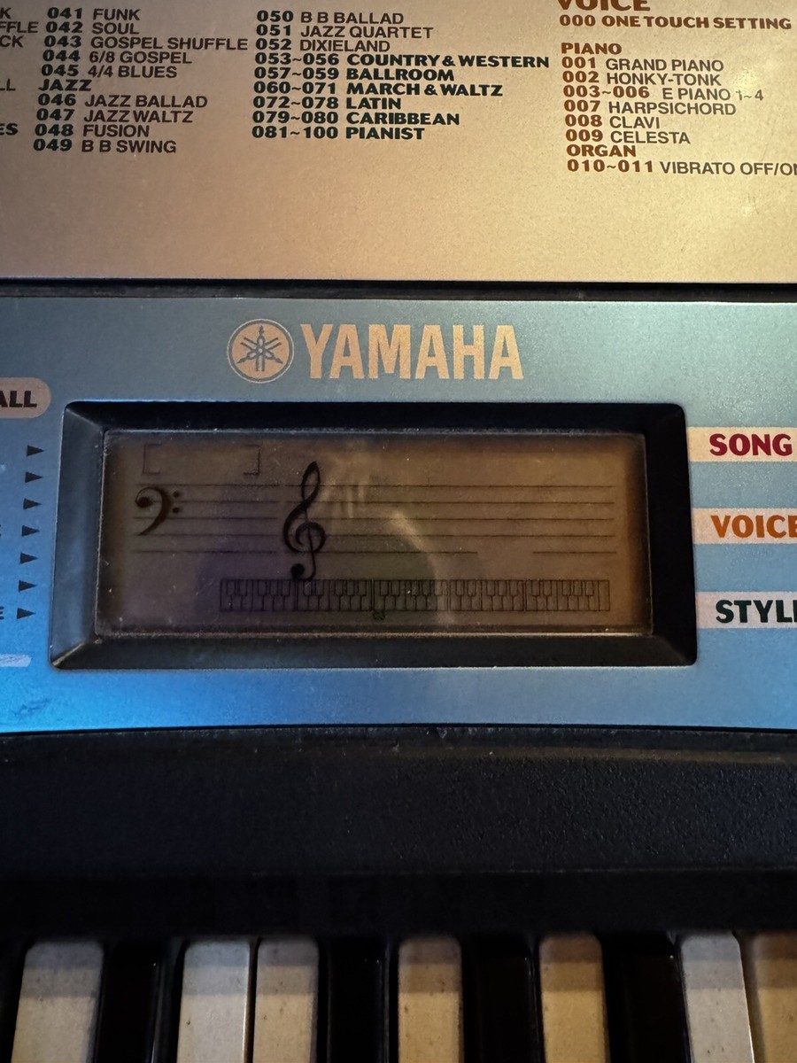 Yamaha Psr-170 Portatone 61 Key Full Size Portable Keyboard Yamaha Psr-170 Portatone 61 Key Full Size Portable Keyboard