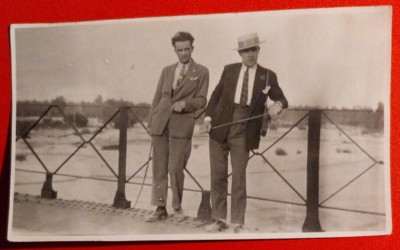 Photo Two Well-Dressed Men 1920 -30 C. ( F 15 / N°0 )