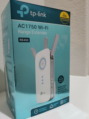 TP-LINK AC1750 Wi-Fi Dual Band Range Extender - RE450