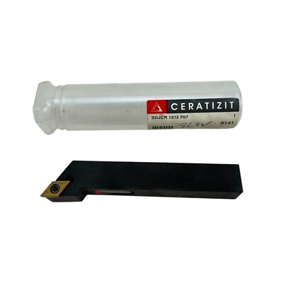 Ceratizit Maxilock S 93° SDJCR 1212 F07 Toolholder 41799 Right Hand