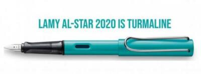 Lamy Al Star Fountain Pen  Turmaline  Medium Pt  023 New In Box