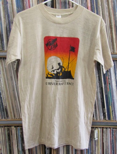 VINTAGE T-SHIRT I SURVIVED THE '82 RIVER RAFT RACE