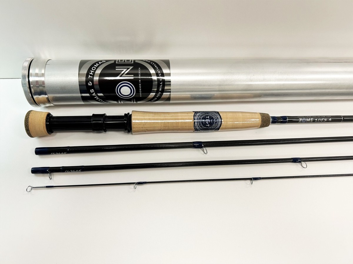 Canne à Pêche à Mouche Thomas & Thomas Zone - 10'2, 2 Wt, 4 Pièces - Neuf