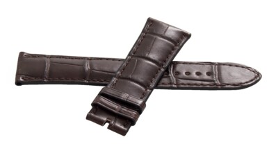 Genuine Parmigiani Fleurier 23mm x 19mm Brown Alligator Watch Band