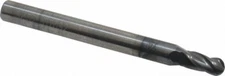 1/8" (.1250") CARBIDE 4 FLUTE ENDMILLS, BALL END, TIALN COATED OSG 414-1250-BN11
