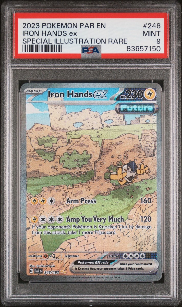 PSA10ドロンチ 3209 Iron Valiant ex 249/182 PSA 10 - Scarlet & Violet Paradox Rift