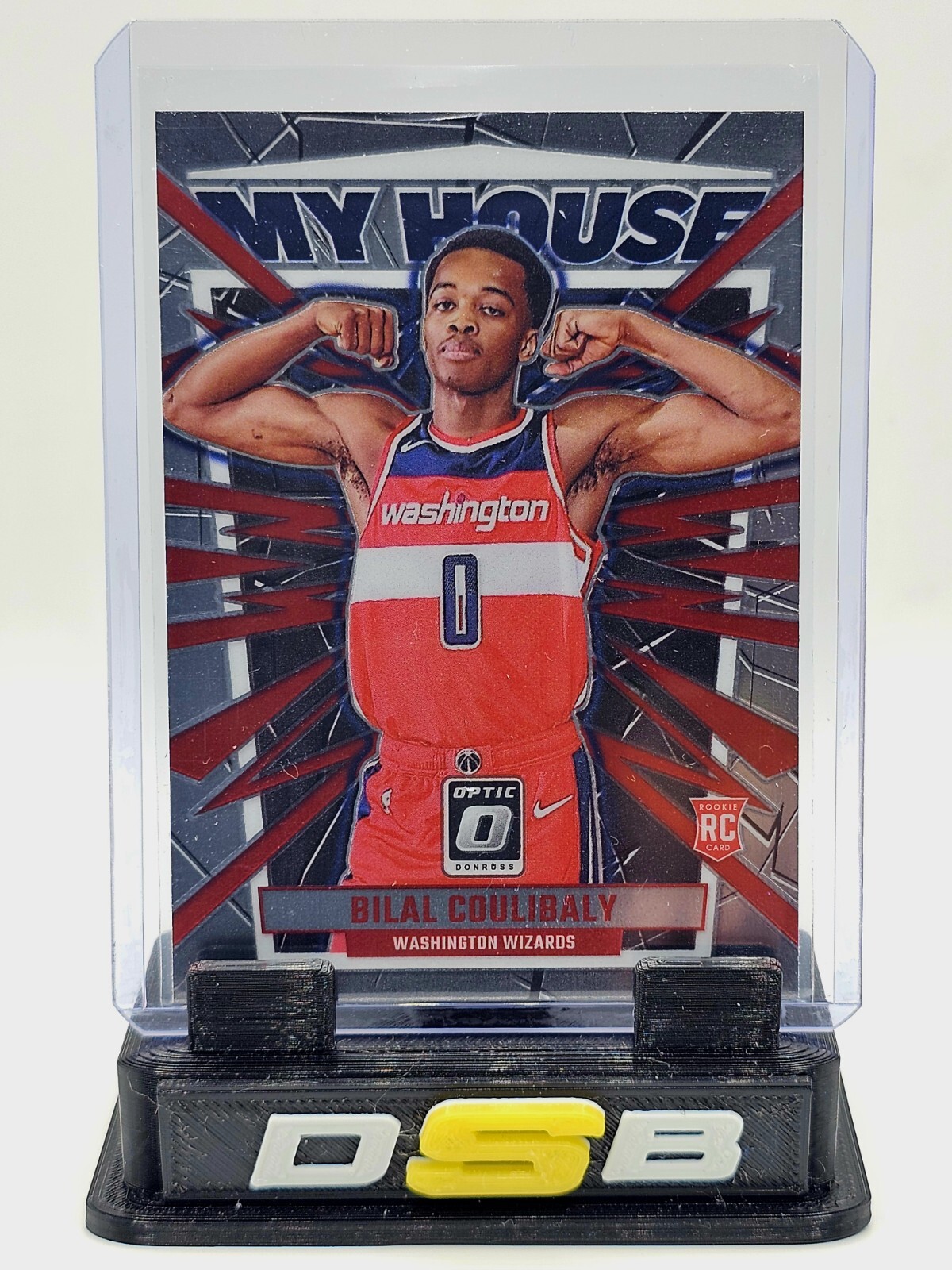 BILAL COULIBALY 2023-2024 OPTIC basketball MY HOUSE INSERT RC Washington WIZARDS