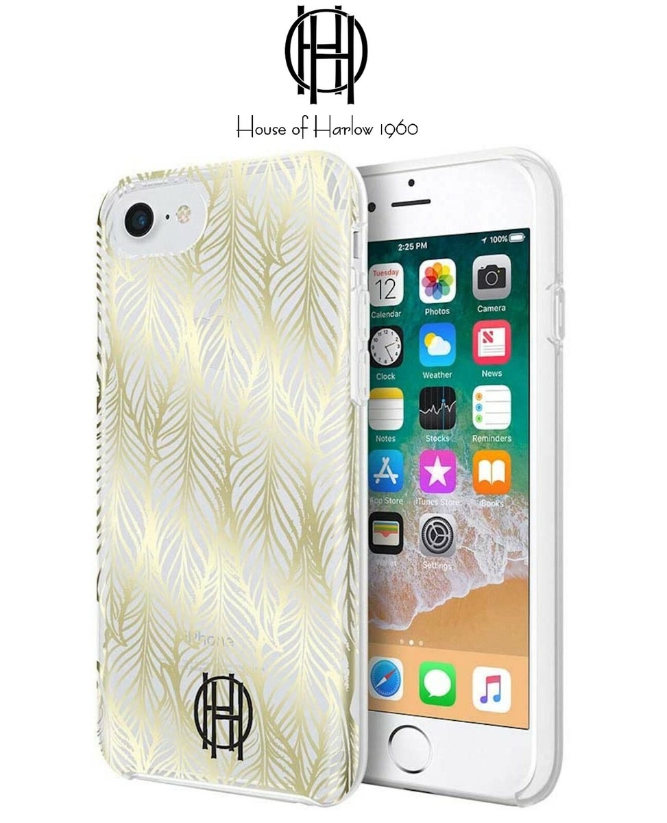Apple iPhone 6 6s 7 8 Plus + Case House of Harlow 1960 Gold Leaf