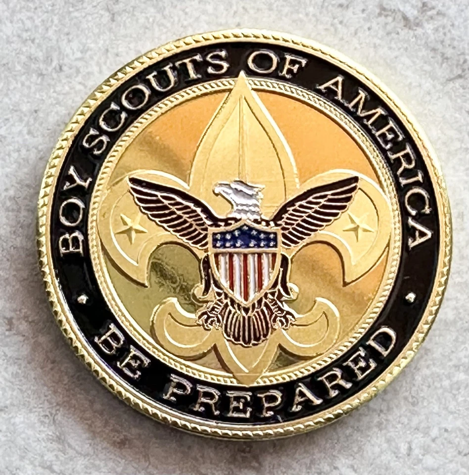 BOY SCOUTS OF AMERICA Challenge Coin USA - Image 2 of 4