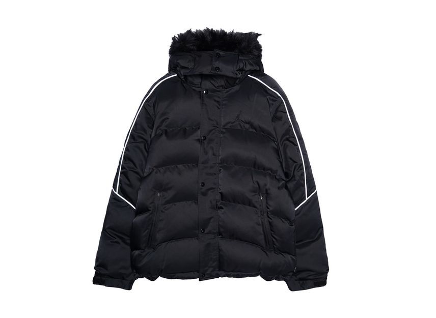 Supreme Jordan Puffer Jacket Black | eBay