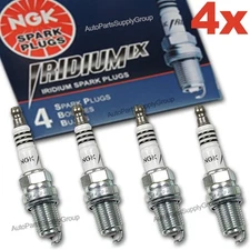 4 PC-NGK Iridium Spark Plug Set OEM UPGRADE More Power/Mileage - Longer Lasting 