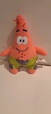 2010 Nanco 8" Plush Toy Patrick Star Spongebob SquarePants, Viacom Int'l TOY