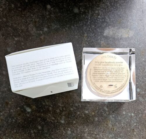rms beauty Living Glow Face & Body Powder 11 g / 0.38 oz Golden Champagne NIB! - Picture 4 of 6