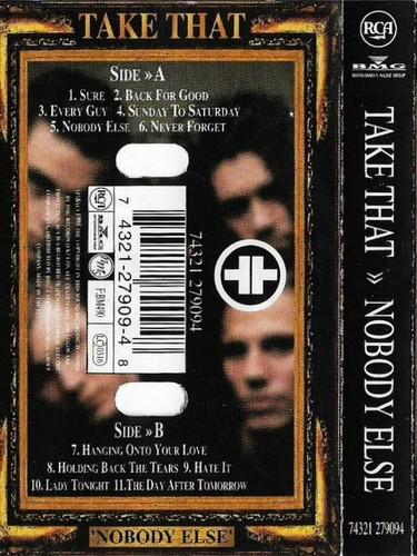 TAKE THAT NOBODY ELSE CASSETTE ALBUM EC ISSUE 11 tracks POP Europop, Ballad - Picture 4 of 12