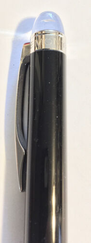 ¿EXCELENTE De colección? Bolígrafo Montblanc Starwalker Midnight negro probado funciona - Imagen 5 de 23