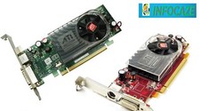 DELL ATI RADEON HD 2400 XT (DMS-59 PORT) ONLY DELL PCI EXPRESS Video Card