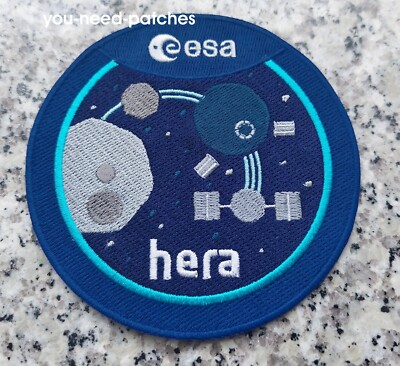 ESA HERA Mission humankind s first visit to a binary asteroid system logo patch