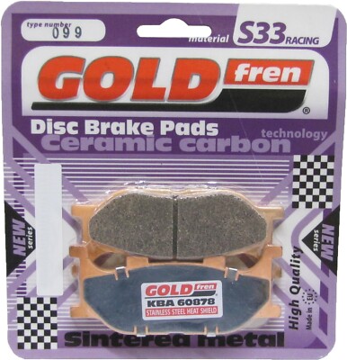 Goldfren S33 Bremsbeläge vorne für Yamaha CP 250 (1B71) Maxam/Morphus 2005-2008