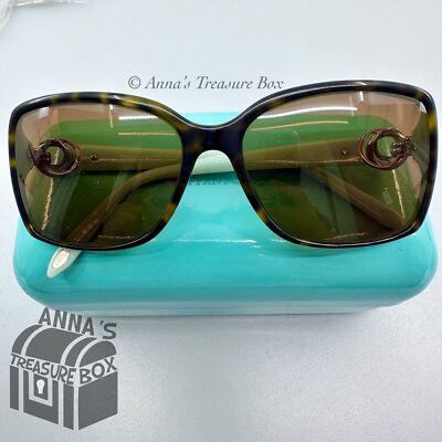 Tiffany & Co. TF 4066 8134/3B 56-16 135 3N Havana/Blue Square