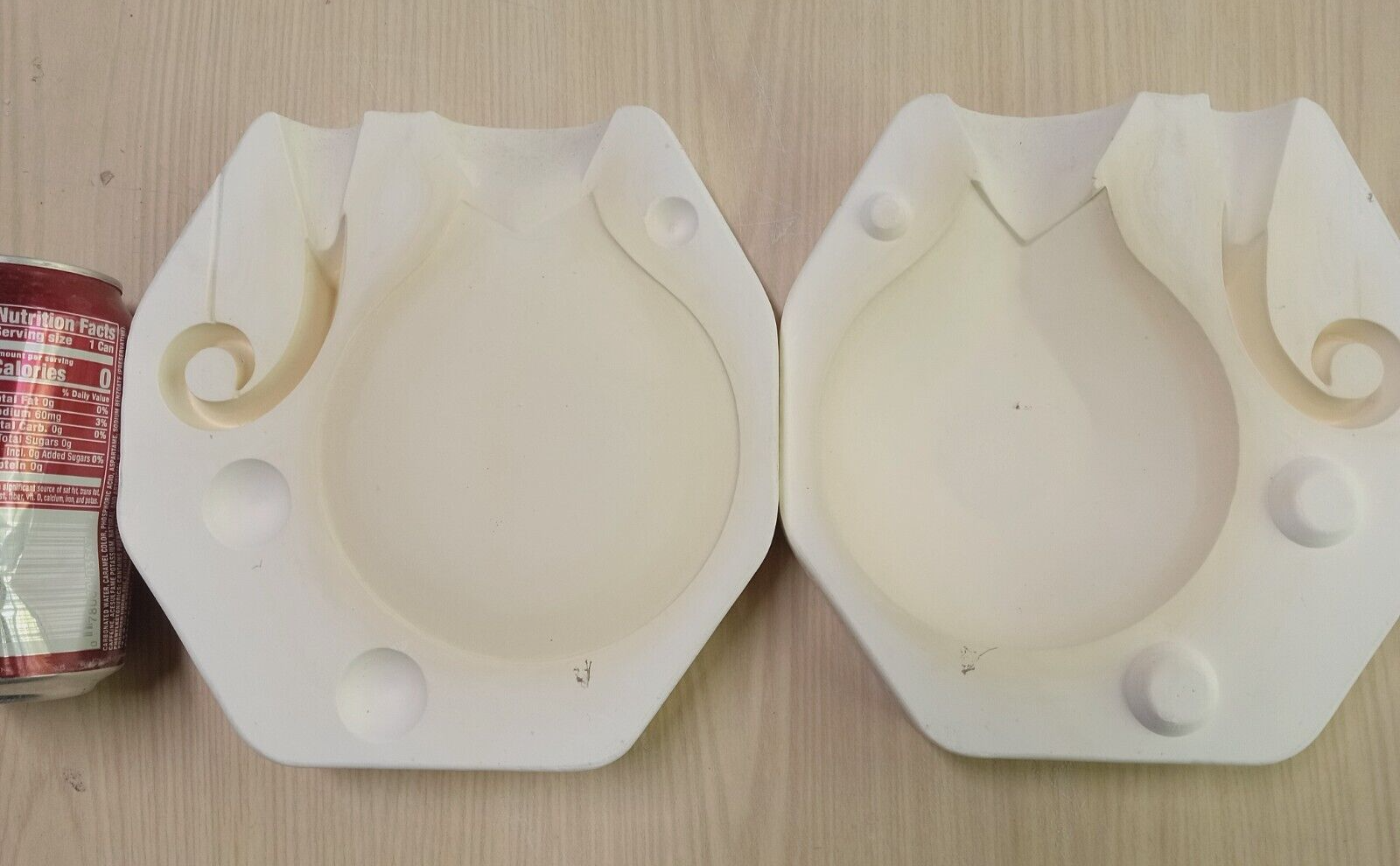 Duncan DM294 5" T Candle Dish Slip Casting Ceramic Mold 1717 eBay